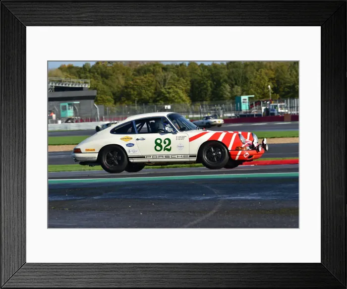 Framed Print : CM32 3067 Steve Osborne, Chris Ward, Rob Smith, Porsche 911 SMB
