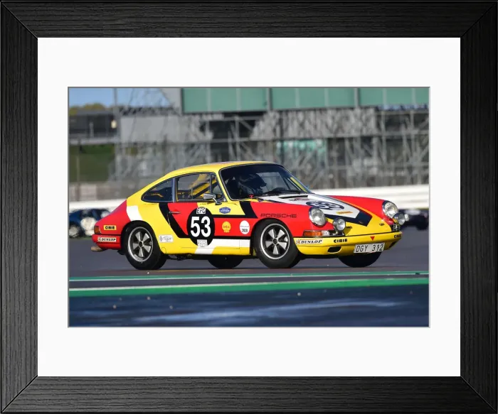 Framed Print : CM32 3088 Christian Coll, Seb Perez, Porsche 911 Framed Print : CM32 3088 Christian Coll, Seb Perez, Porsche 911