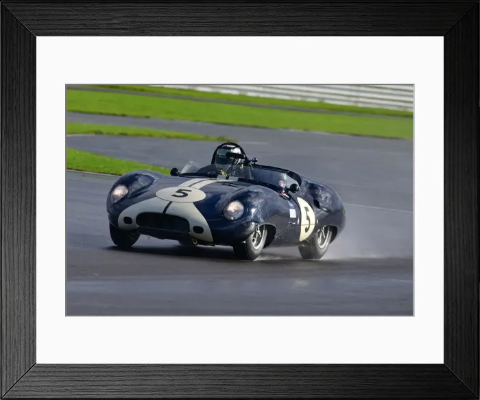 Framed Print : CJ10 2407 James Cottingham, Max Girardo, Lister Jaguar Costin Framed Print : CJ10 2407 James Cottingham, Max Girardo, Lister Jaguar Costin