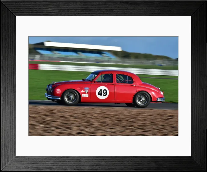 Framed Print : CM32 3834 Benjit Dhesi, Neal Gordon, Jaguar Mk1 Framed Print : CM32 3834 Benjit Dhesi, Neal Gordon, Jaguar Mk1