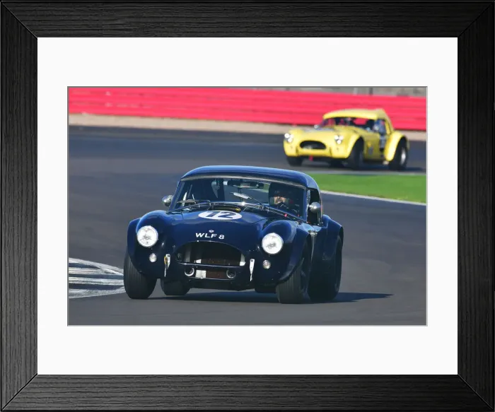 Framed Print : CJ10 2463 Richard Cook, James Cottingham, Shelby Cobra