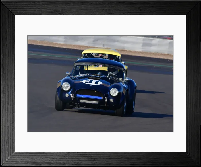Framed Print : CJ10 2563 Greg Audi, Rob Hall, Shelby Cobra Framed Print : CJ10 2563 Greg Audi, Rob Hall, Shelby Cobra