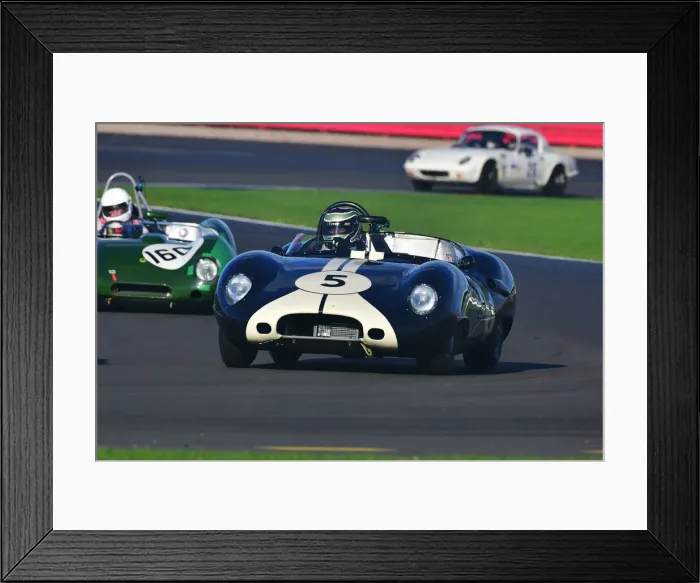 Framed Print : CJ10 2467 James Cottingham, Max Girardo, Lister Jaguar Costin Framed Print : CJ10 2467 James Cottingham, Max Girardo, Lister Jaguar Costin