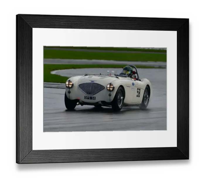 Framed Print : CJ10 2314 David Stanley, Micah Stanley, Alex Toyne, Austin Healey 100 Le Mans Framed Print : CJ10 2314 David Stanley, Micah Stanley, Alex Toyne, Austin Healey 100 Le Mans