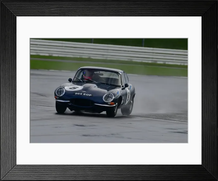 Framed Print : CJ10 2315 John Clark, Gordon Mutch, Jaguar E-Type FHC Framed Print : CJ10 2315 John Clark, Gordon Mutch, Jaguar E-Type FHC