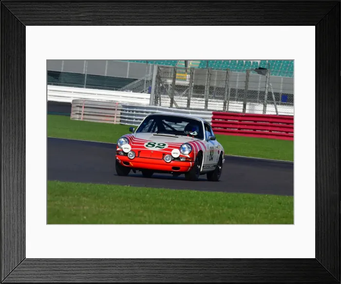 Framed Print : CJ10 2603 Steve Osborne, Chris Ward, Rob Smith, Porsche 911 SMB