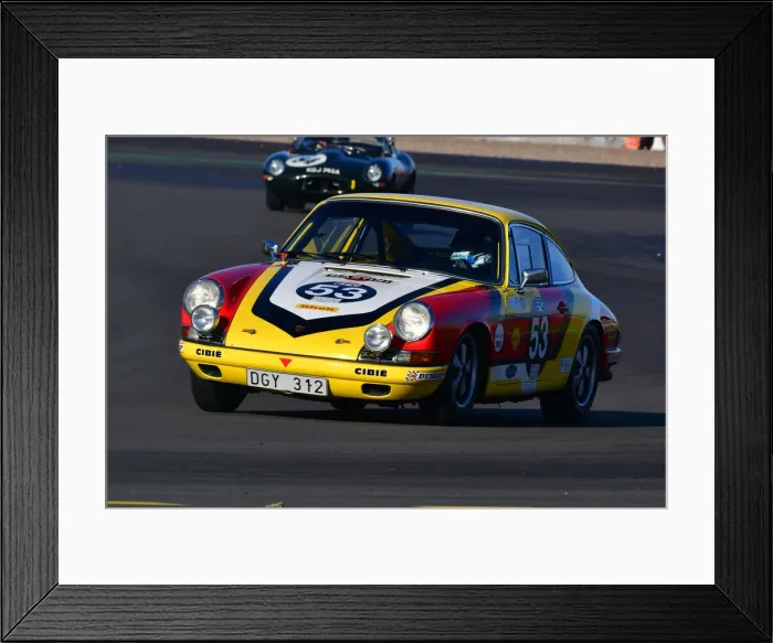 Framed Print : CJ10 2573 Christian Coll, Seb Perez, Porsche 911