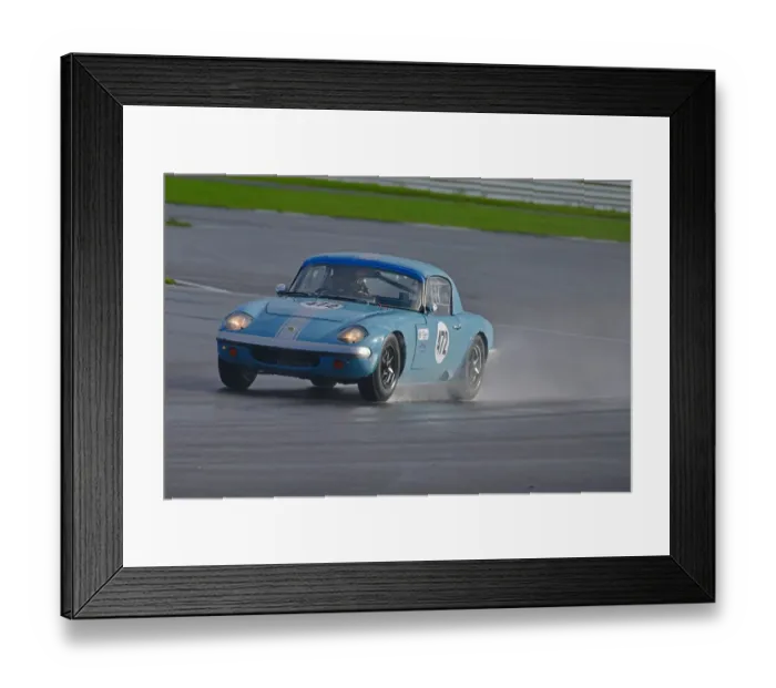 Framed Print : CJ10 2396 Nick Matthews, Miles Griffiths, Lotus Ela