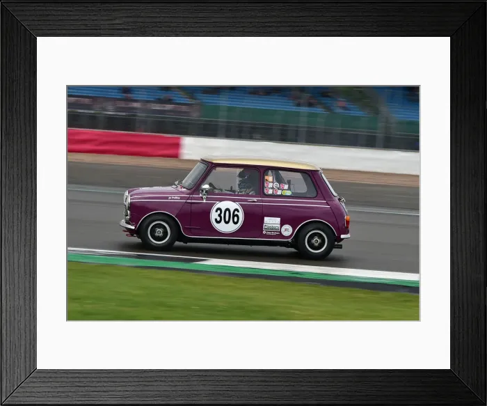 Framed Print : CM31 5949 Jo Polley, Austin Mini Cooper S Framed Print : CM31 5949 Jo Polley, Austin Mini Cooper S