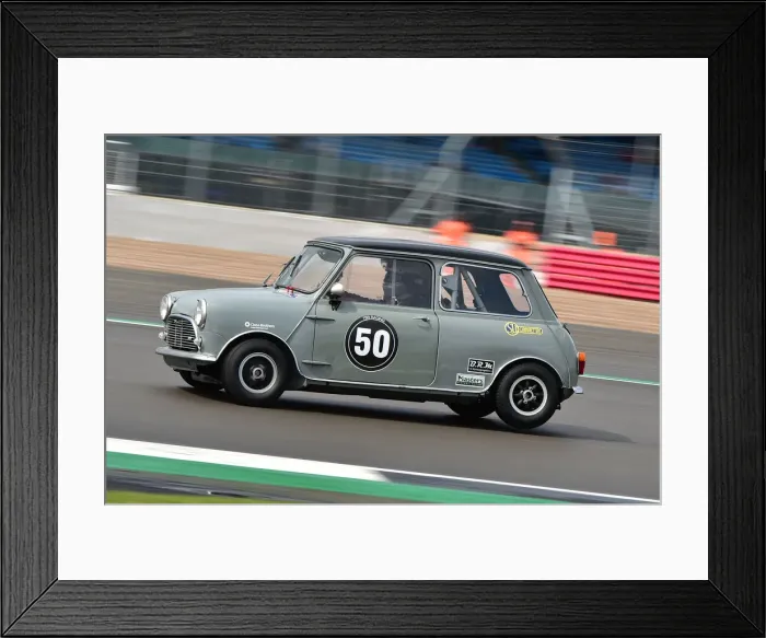 Framed Print : CM31 5855 William Dyrdal, Morris Mini Cooper S Framed Print : CM31 5855 William Dyrdal, Morris Mini Cooper S
