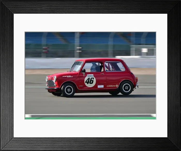Framed Print : CM31 6891 Ian Curley, Austin Mini Cooper S Framed Print : CM31 6891 Ian Curley, Austin Mini Cooper S