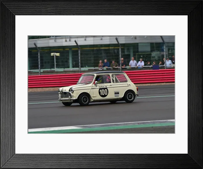 Framed Print : CM31 5821 Ollie Streek, Austin Mini Cooper S Framed Print : CM31 5821 Ollie Streek, Austin Mini Cooper S