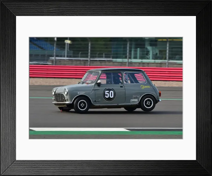 Framed Print : CM31 6939 William Dyrdal, Morris Mini Cooper S Framed Print : CM31 6939 William Dyrdal, Morris Mini Cooper S