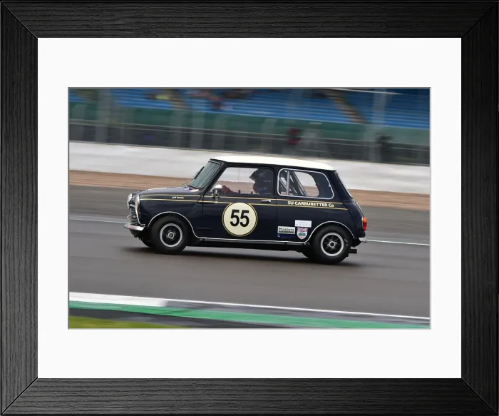 Framed Print : CM31 5881 Jeff Smith, Austin Mini Cooper S Framed Print : CM31 5881 Jeff Smith, Austin Mini Cooper S