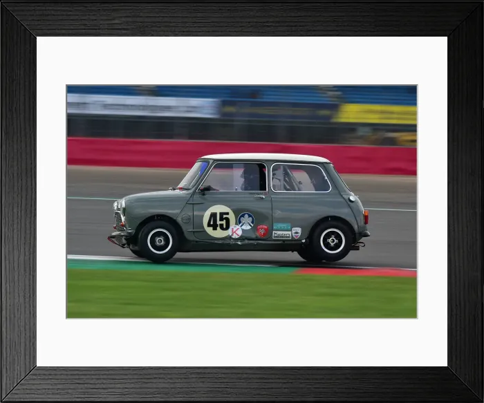 Framed Print : CM31 7072 David Ogden, Austin Mini Cooper S Framed Print : CM31 7072 David Ogden, Austin Mini Cooper S