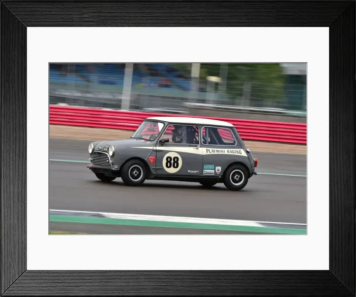 Framed Print : CM31 5887 Nick Paddy, Austin Mini Cooper S Framed Print : CM31 5887 Nick Paddy, Austin Mini Cooper S