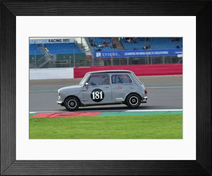 Framed Print : CM31 6964 Hans Beckert, Morris Mini Cooper S Framed Print : CM31 6964 Hans Beckert, Morris Mini Cooper S