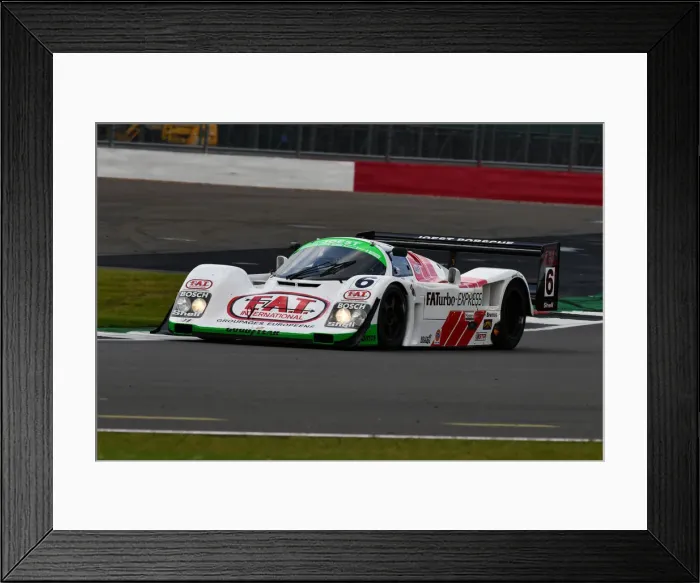 Framed Print : CJ9 3956 Lukas Halusa, Porsche 962 Framed Print : CJ9 3956 Lukas Halusa, Porsche 962