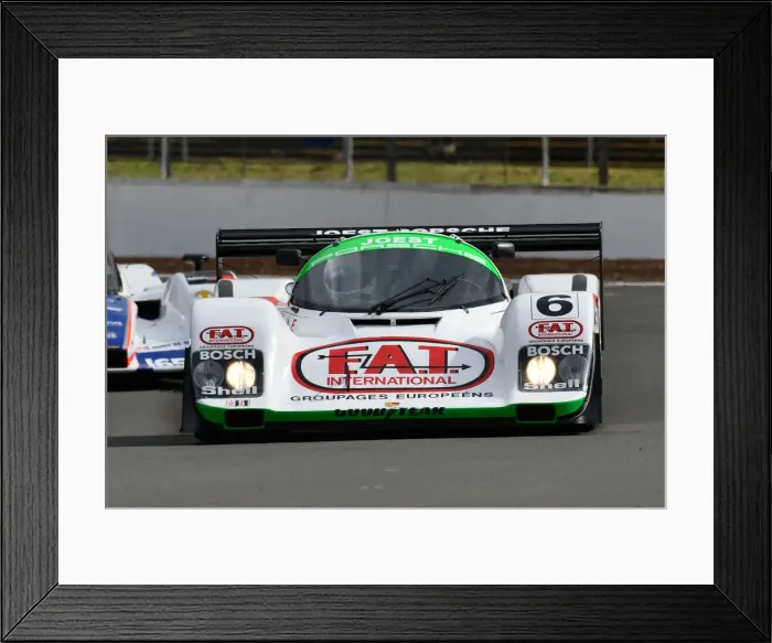 Framed Print : CJ9 3836 Lukas Halusa, Porsche 962 Framed Print : CJ9 3836 Lukas Halusa, Porsche 962