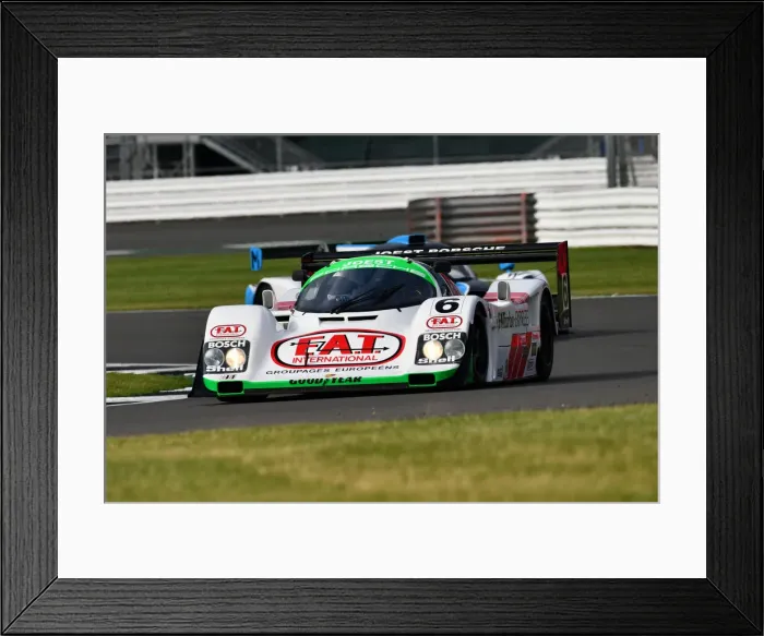 Framed Print : CJ9 2654 Lukas Halusa, Porsche 962 Framed Print : CJ9 2654 Lukas Halusa, Porsche 962