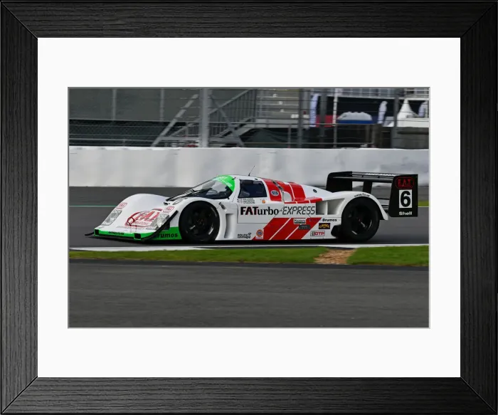 Framed Print : CJ9 2777 Lukas Halusa, Porsche 962 Framed Print : CJ9 2777 Lukas Halusa, Porsche 962