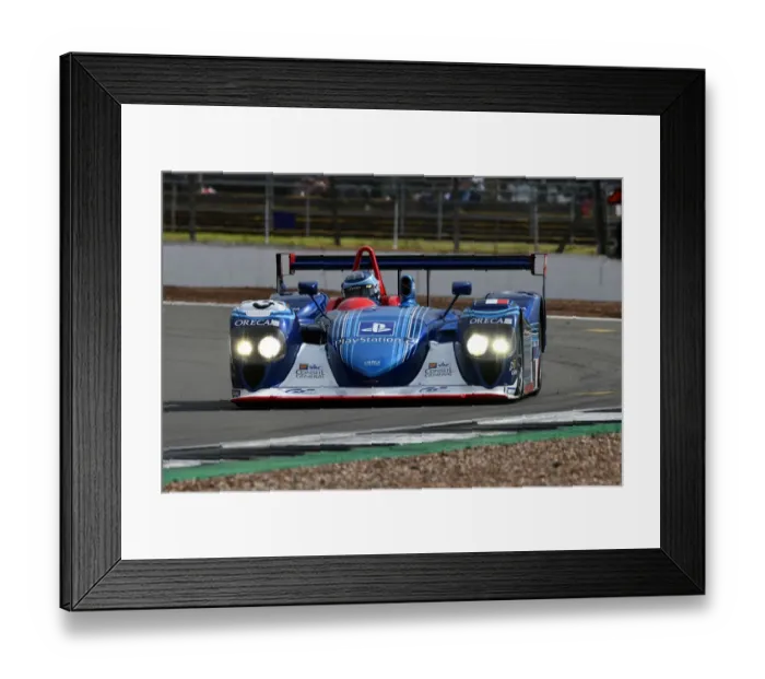 Framed Print : CJ9 3842 Max Girardo, James Cottingham, Dallara SP1