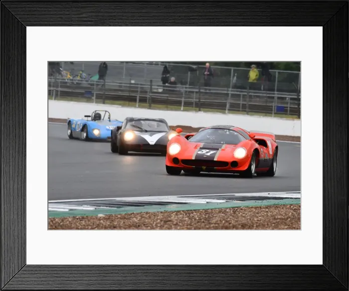 Framed Print : CJ9 3004 Trying to keep a straight line, Rory Jack, Patrick Jack, Lola T70 MK3 Framed Print : CJ9 3004 Trying to keep a straight line, Rory Jack, Patrick Jack, Lola T70 MK3