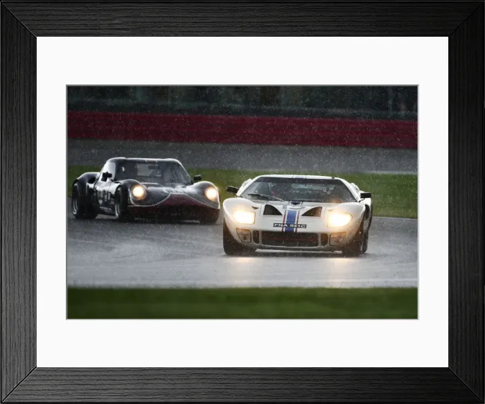 Framed Print : CJ9 2971 Michael Birch, Andy Newall, Ford GT40 Framed Print : CJ9 2971 Michael Birch, Andy Newall, Ford GT40