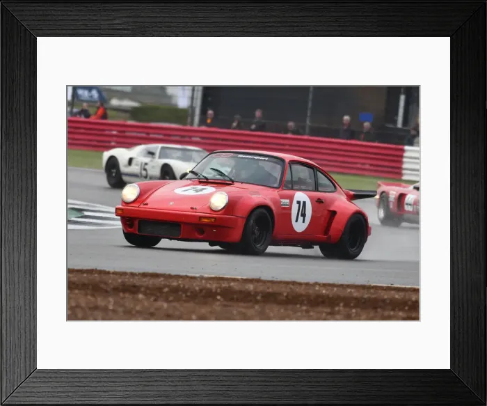 Framed Print : CJ9 2998 Mark Bates, James Bates, Porsche 911 RSR Framed Print : CJ9 2998 Mark Bates, James Bates, Porsche 911 RSR