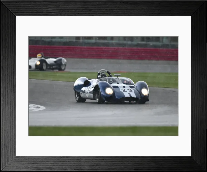 Framed Print : CJ9 2962 Keith Ahlers, James Billy Bellinger, Cooper Monaco King Cobra
