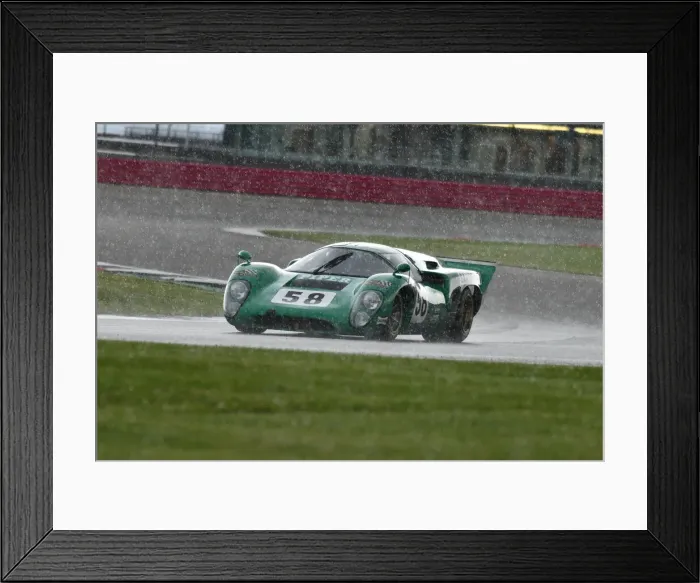 Framed Print : CJ9 2942 Andrew Haddon, Shaun Lynn, Lola T70 Mk3B Framed Print : CJ9 2942 Andrew Haddon, Shaun Lynn, Lola T70 Mk3B