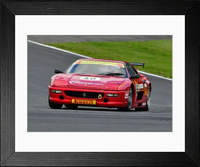Framed Print : CJ9 4513 Tristan Simpson, Ferrari F355 Challenge Framed Print : CJ9 4513 Tristan Simpson, Ferrari F355 Challenge
