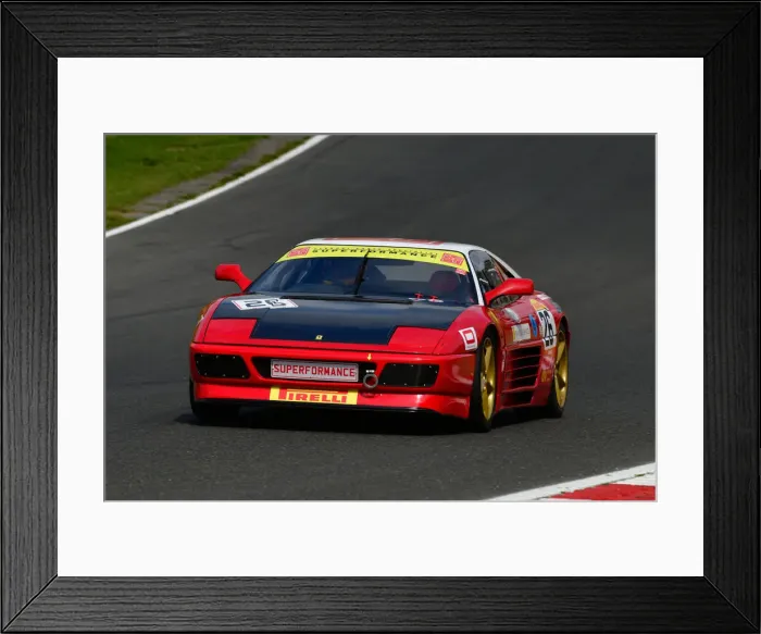 Framed Print : CJ9 4014 Colin Sowter, Ferrari 348 Challenge Framed Print : CJ9 4014 Colin Sowter, Ferrari 348 Challenge