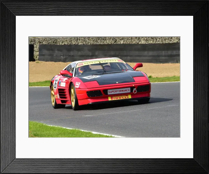 Framed Print : CM31 7164 Colin Sowter, Ferrari 348 Challenge Framed Print : CM31 7164 Colin Sowter, Ferrari 348 Challenge