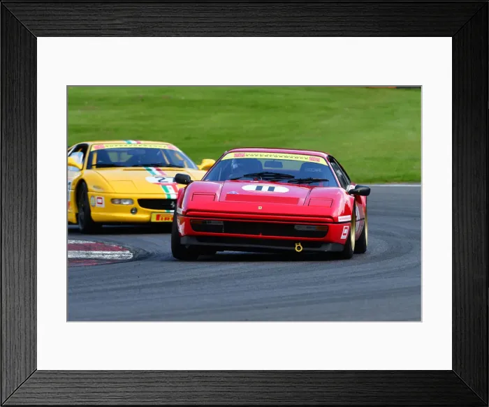 Framed Print : CJ9 4470 Burgo Wharton, Ferrari 328 GTB Framed Print : CJ9 4470 Burgo Wharton, Ferrari 328 GTB
