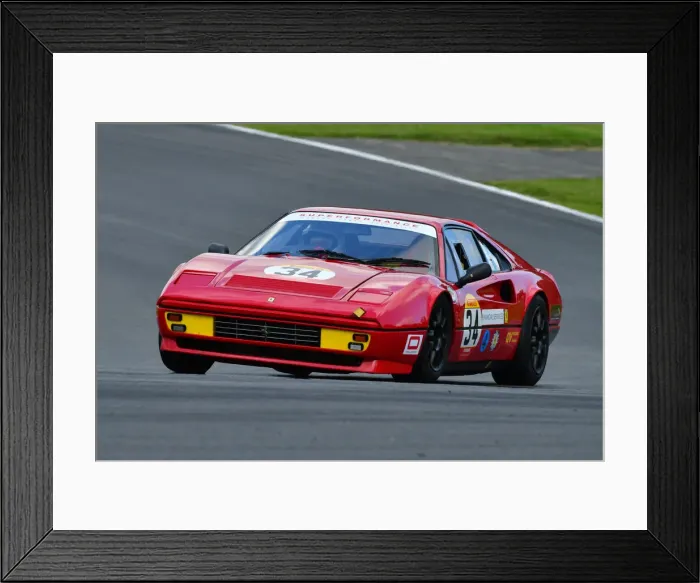 Framed Print : CJ9 4525 Gary Culver, Ferrari 328 GTB Framed Print : CJ9 4525 Gary Culver, Ferrari 328 GTB