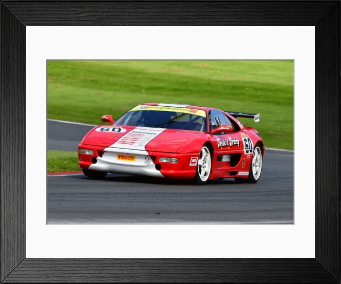 Framed Print : CJ9 4510 Wayne Marrs, Ferrari F355 Challenge Framed Print : CJ9 4510 Wayne Marrs, Ferrari F355 Challenge