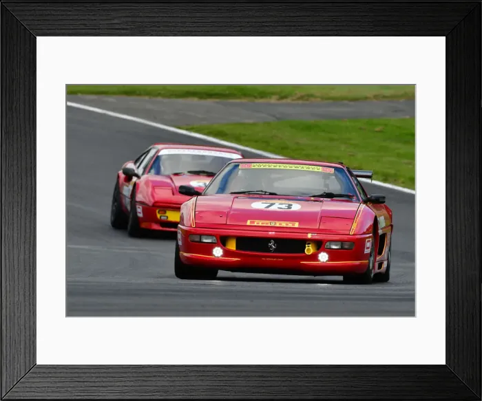 Framed Print : CJ9 4511 Tim Walker, Ferrari F355 Challenge