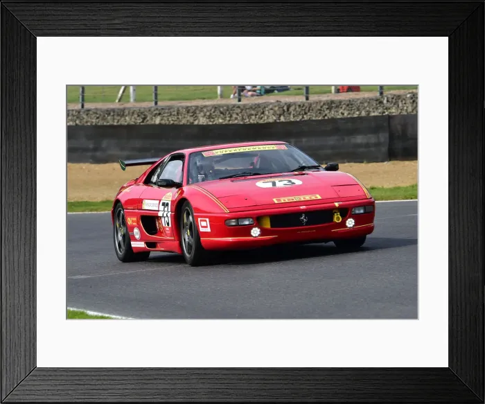 Framed Print : CM31 7142 Tim Walker, Ferrari F355 Challenge
