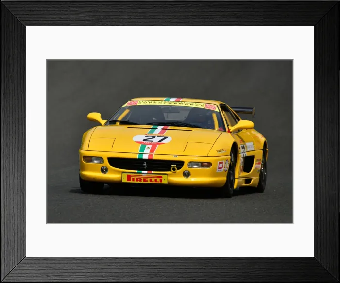 Framed Print : CJ9 4057 Ray Ferguson, Ferrari F355 Challenge