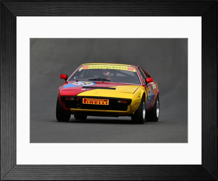 Framed Print : CJ9 4073 William Moorwood, Ferrari 308 GT4