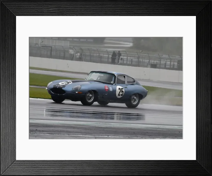 Framed Print : CJ9 3505 John Burton, Jaguar E-Type Framed Print : CJ9 3505 John Burton, Jaguar E-Type
