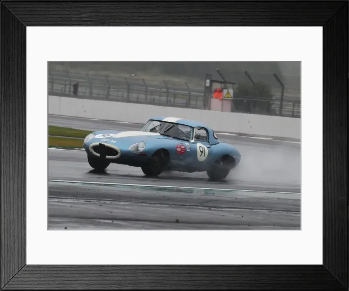 Framed Print : CJ9 3482 Nigel Greensall, Jonathon Hughes, Jaguar E-Type Framed Print : CJ9 3482 Nigel Greensall, Jonathon Hughes, Jaguar E-Type