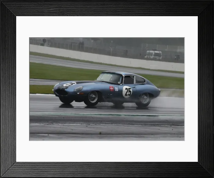 Framed Print : CJ9 3469 John Burton, Jaguar E-Type Framed Print : CJ9 3469 John Burton, Jaguar E-Type