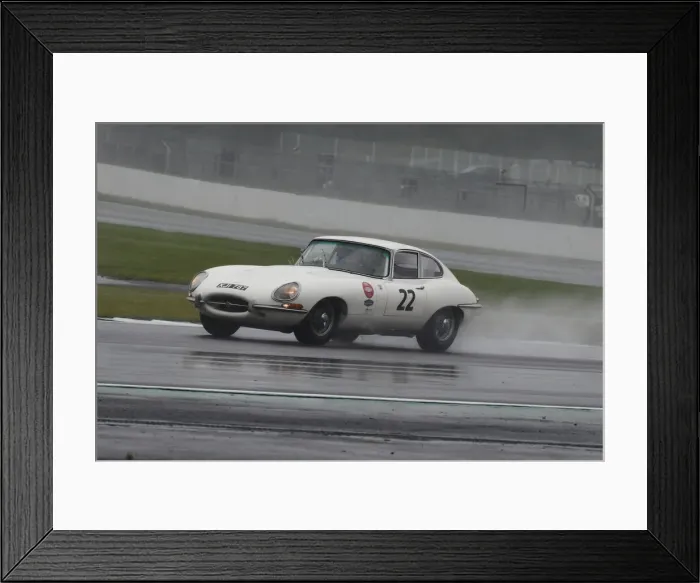 Framed Print : CJ9 3461 Alex Buncombe, Jaguar E-Type FHC Framed Print : CJ9 3461 Alex Buncombe, Jaguar E-Type FHC