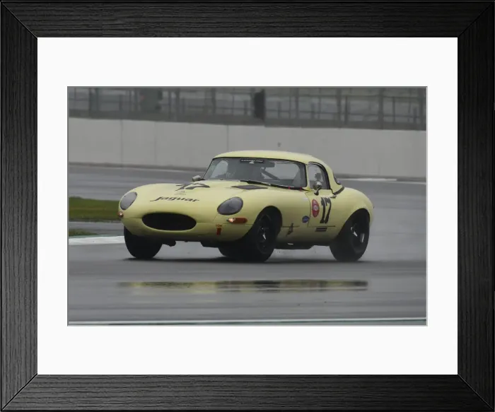 Framed Print : CJ9 3458 Robert Gate, Jaguar E-Type Framed Print : CJ9 3458 Robert Gate, Jaguar E-Type