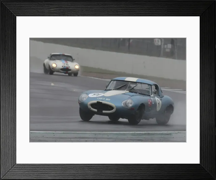 Framed Print : CJ9 3426 Nigel Greensall, Jonathon Hughes, Jaguar E-Type Framed Print : CJ9 3426 Nigel Greensall, Jonathon Hughes, Jaguar E-Type