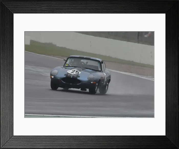 Framed Print : CJ9 3417 John Burton, Jaguar E-Type Framed Print : CJ9 3417 John Burton, Jaguar E-Type