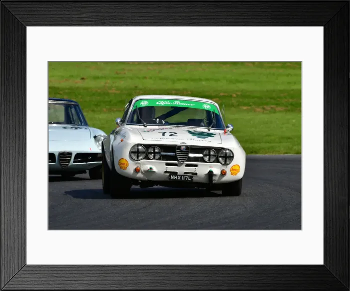 Framed Print : CJ9 4724 Edmond Kirkham, Alfa Romeo GTAm Replica Framed Print : CJ9 4724 Edmond Kirkham, Alfa Romeo GTAm Replica