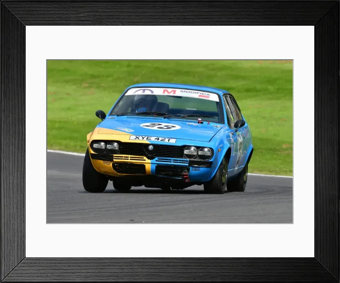 Framed Print : CJ9 4666 Will Morton, Alfa Romeo Alfetta GTV Framed Print : CJ9 4666 Will Morton, Alfa Romeo Alfetta GTV